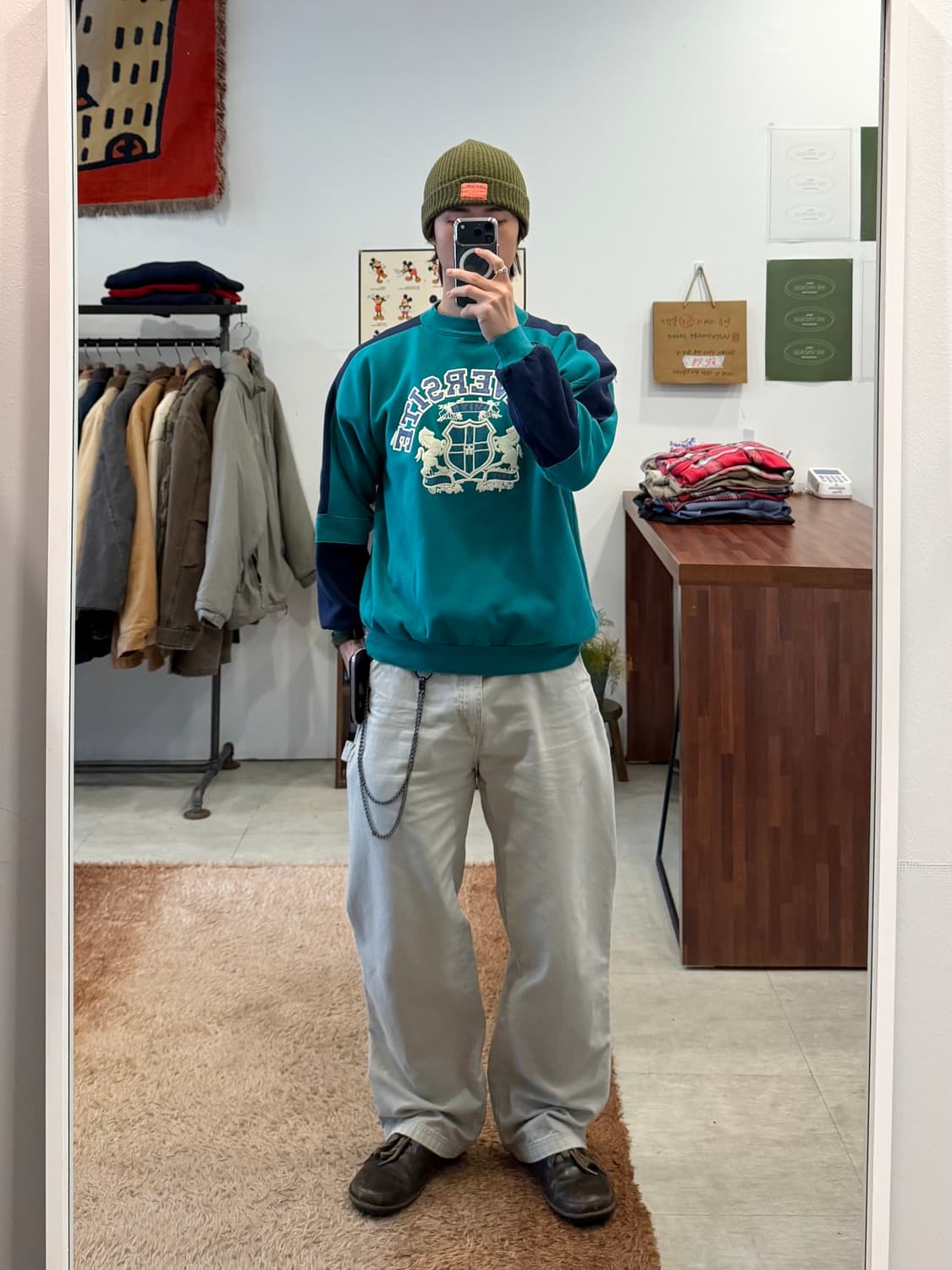 90-00s Vtg 빈티지 Universite 스웻셔츠 상품이미지2