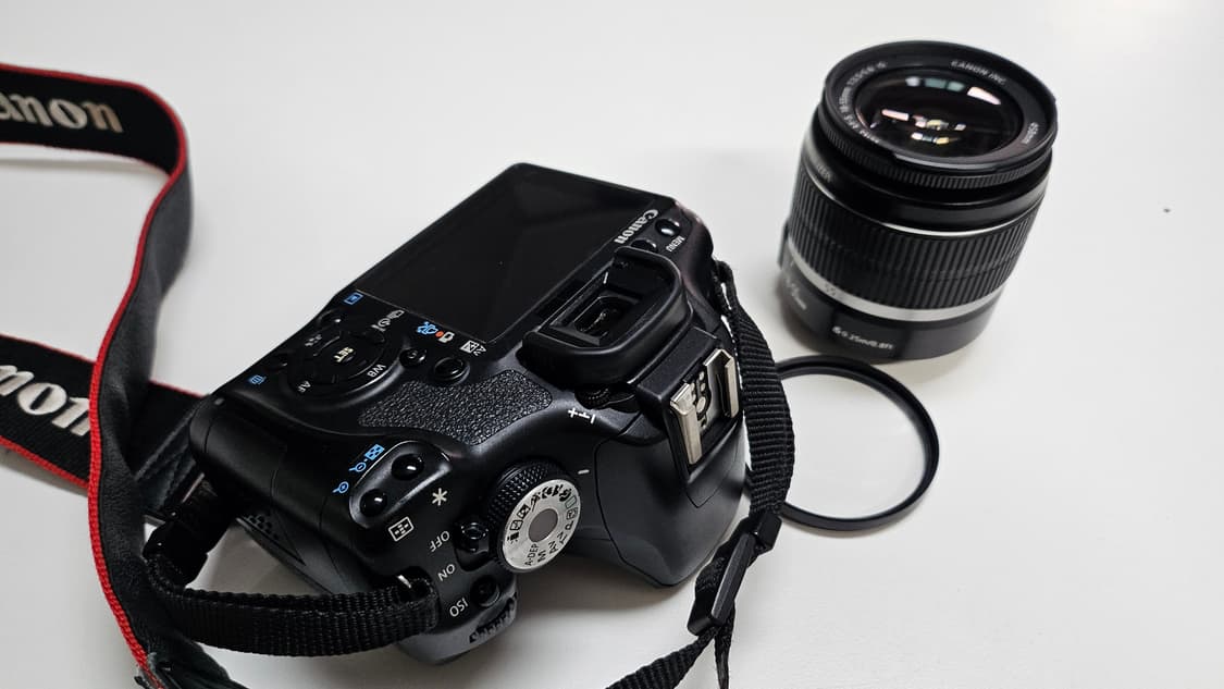 작례O 완벽 입문 세트 캐논 eos 500d+canon 18-55+uv필 상품이미지10