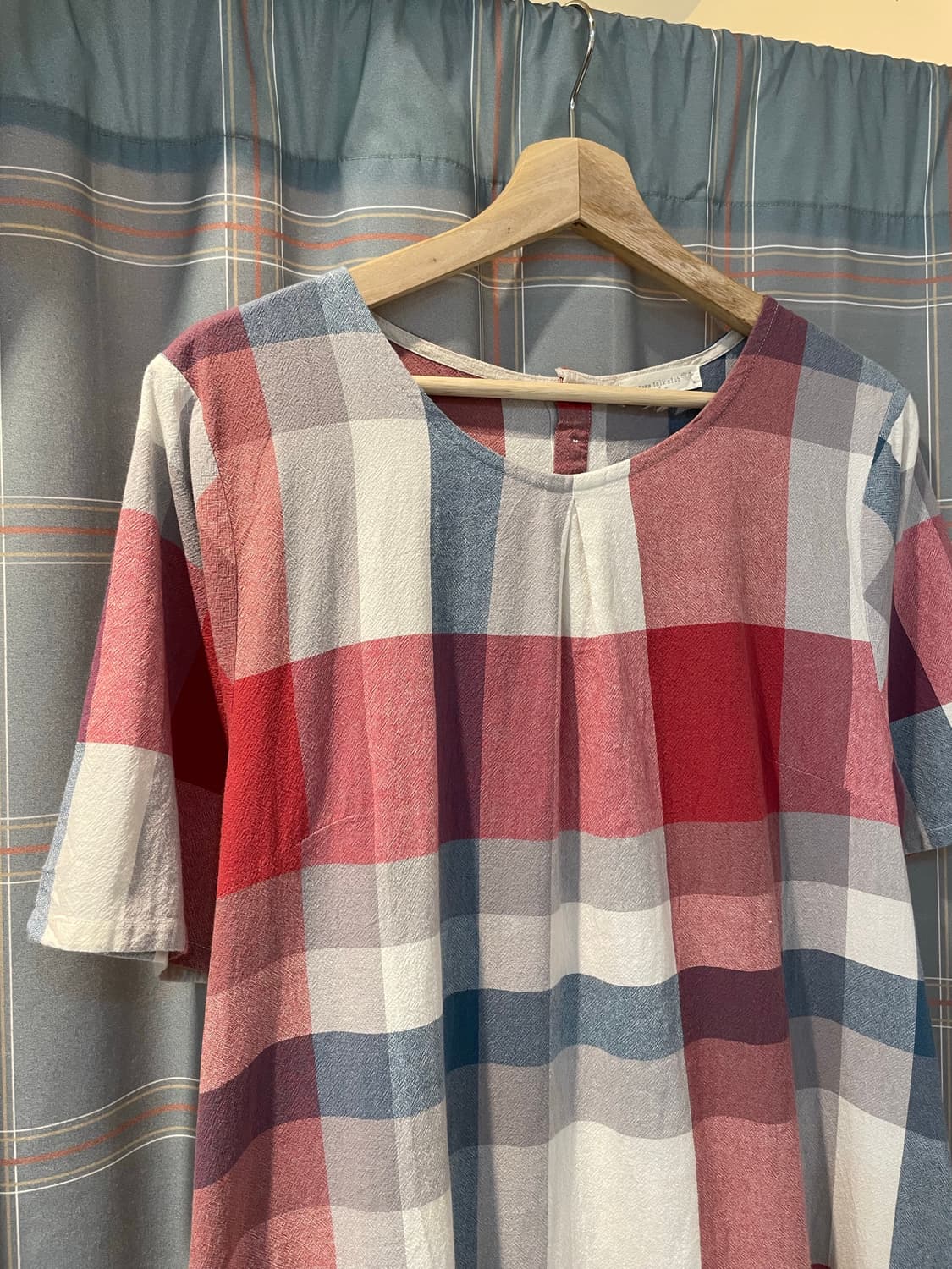 일본빈티지 체크 모리걸원피스 상품이미지2