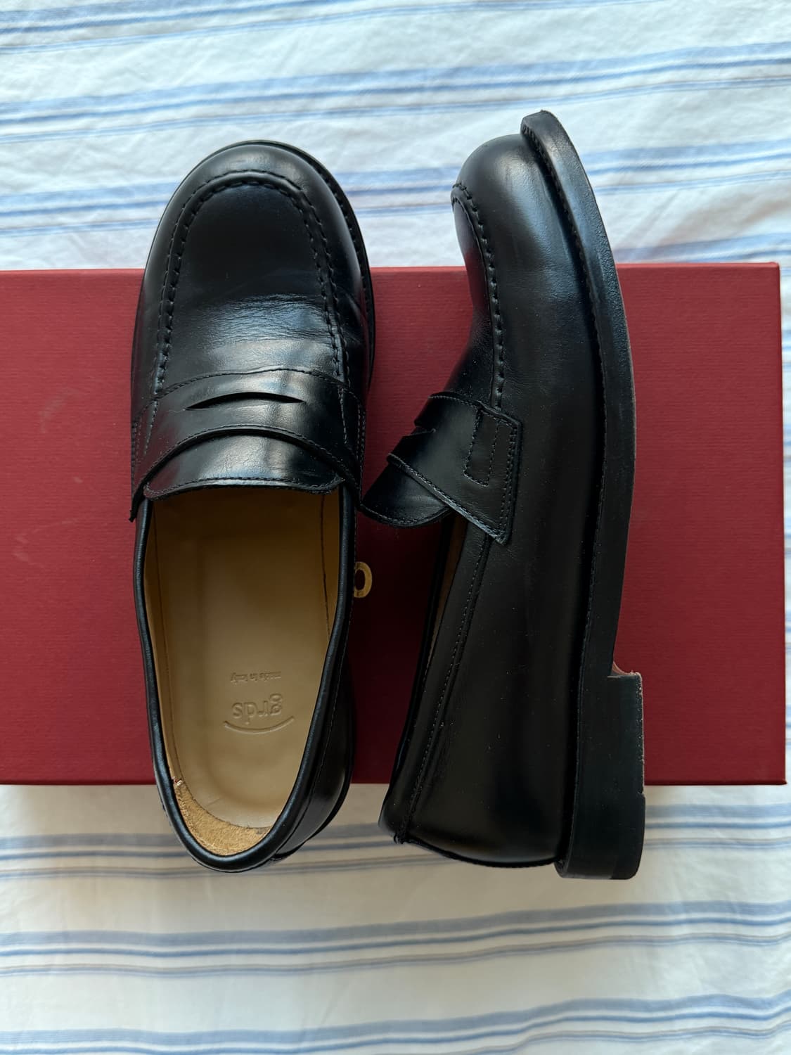 grds 그라더스 로퍼02 블랙 여성 225 상품이미지5