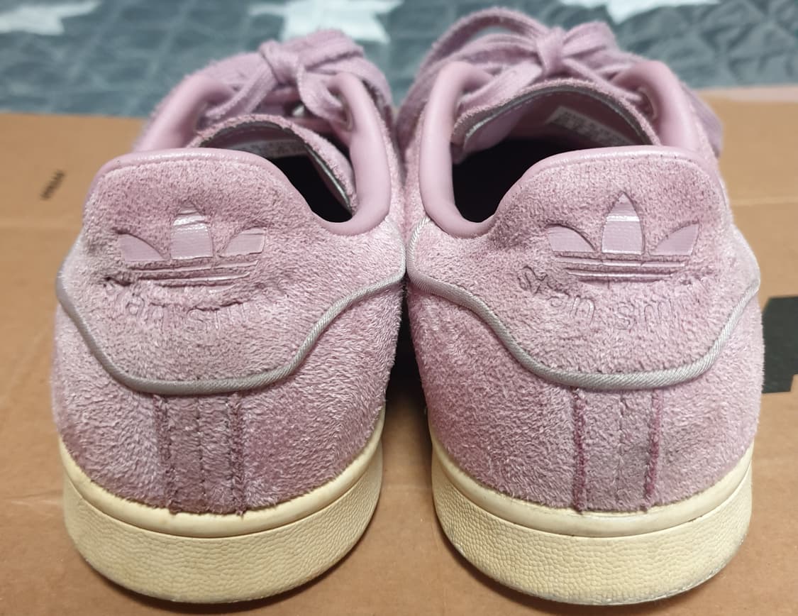 아디다스 스탠스미스 스웨이드 스니커즈 라벤더 (245) 상품이미지4