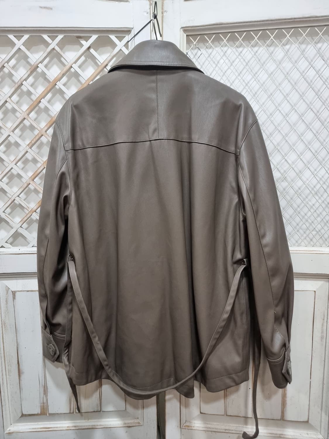 Enc 합성가죽 자켓 (C682 상품이미지2