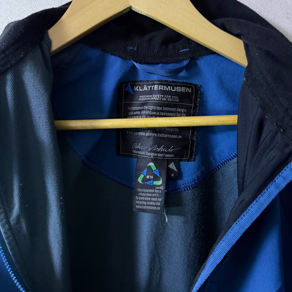 클라터뮤젠 프레이티 블루 M (남성 100) 울튐 상품이미지4