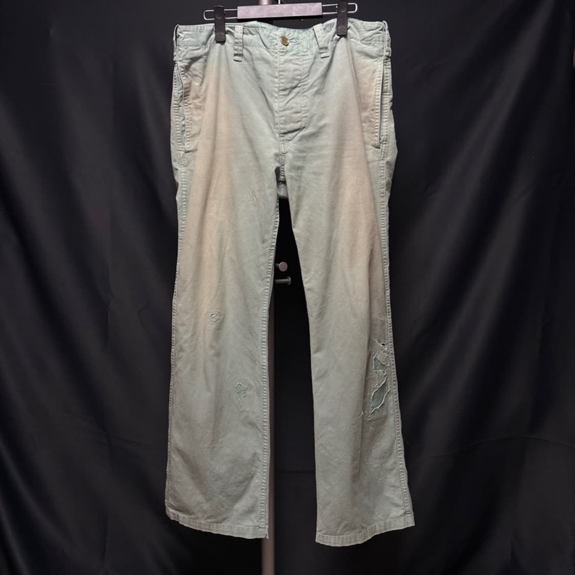 4) 비즈빔 visvim 기포드 팬츠 DMGD 그린 상품이미지1
