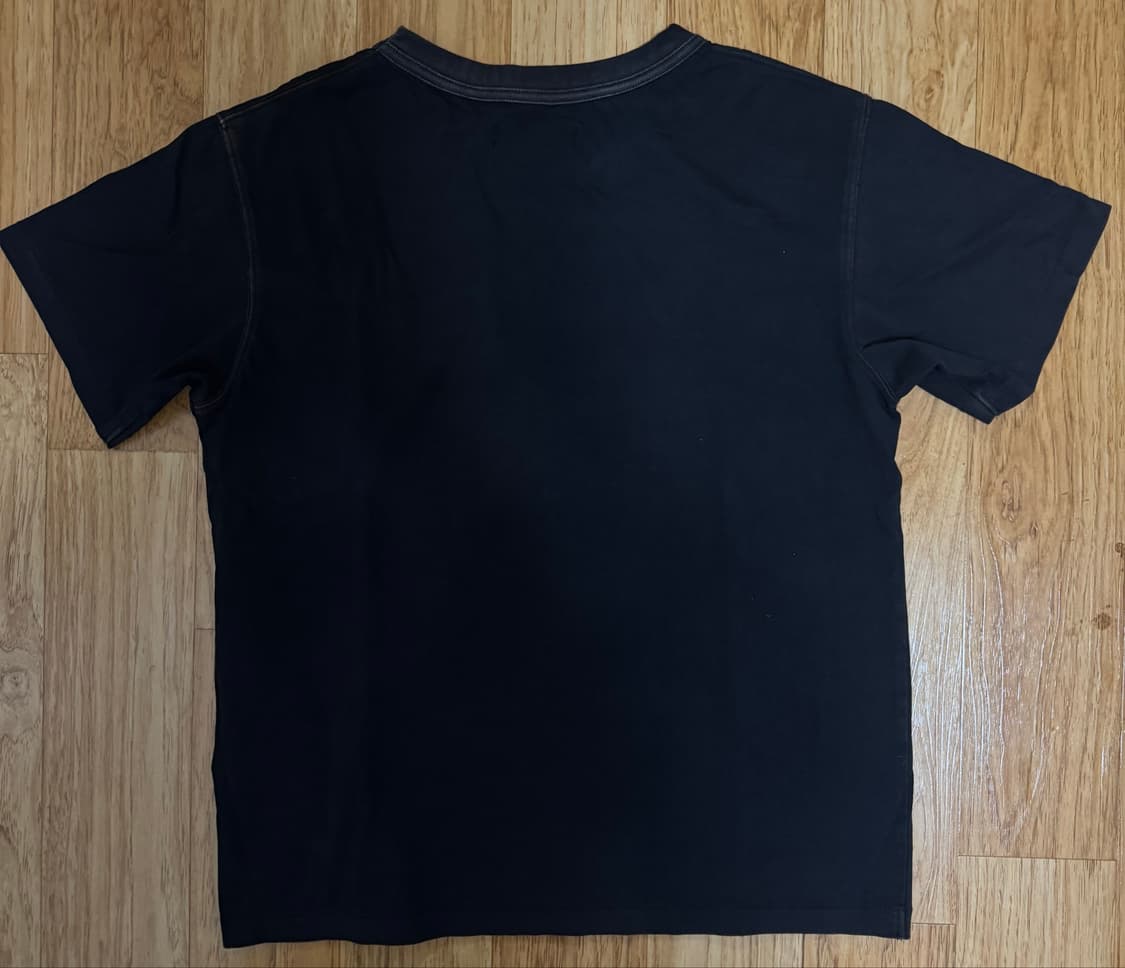 해칭룸 Bleached Tee Black 상품이미지4