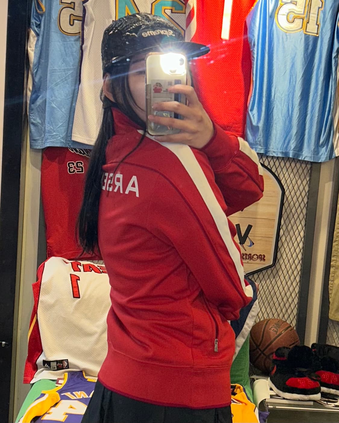 Nike red arsenal jersey 상품이미지3