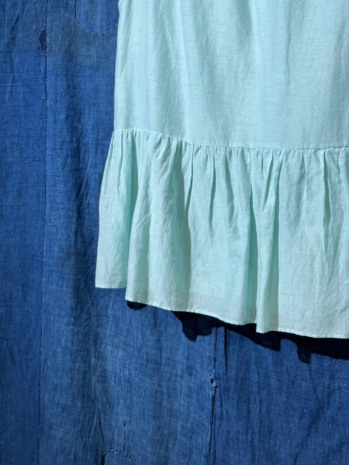 44-55 ) MARELLA Aqua Gather Blouse 상품이미지5