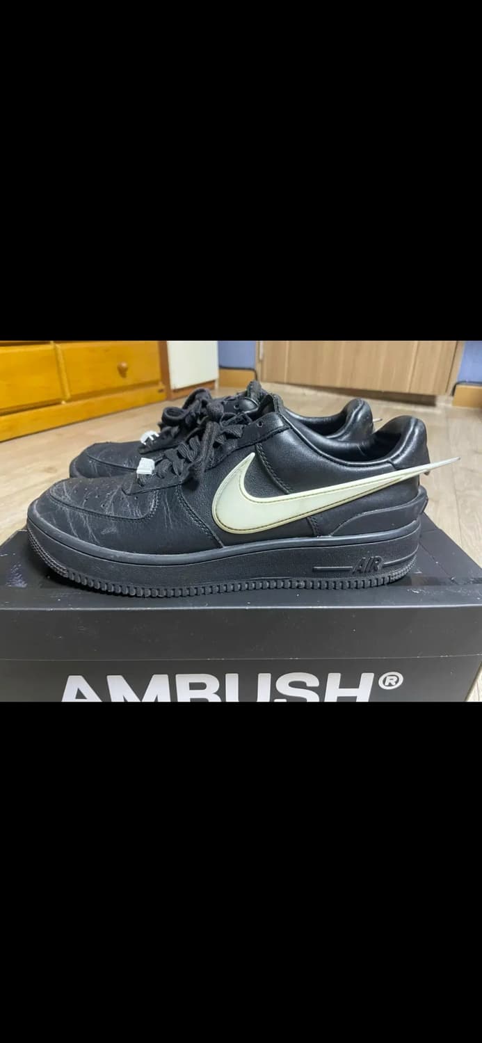 앰부쉬 에어포스 1 로우 블랙 270 상품이미지2