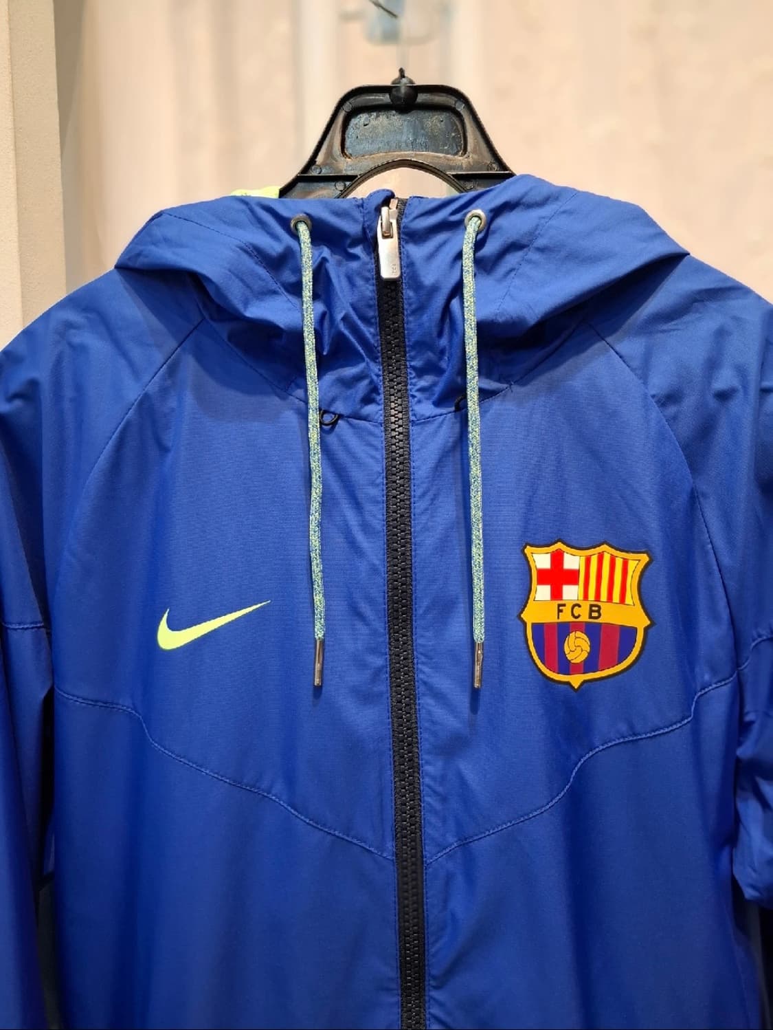 나이키 NIKE 바르셀로나 블루바람막이 - S (95~100) 상품이미지3