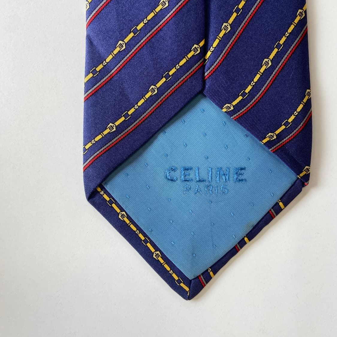 셀린느(celine) 명품 정품 심플로고 넥타이 상품이미지10