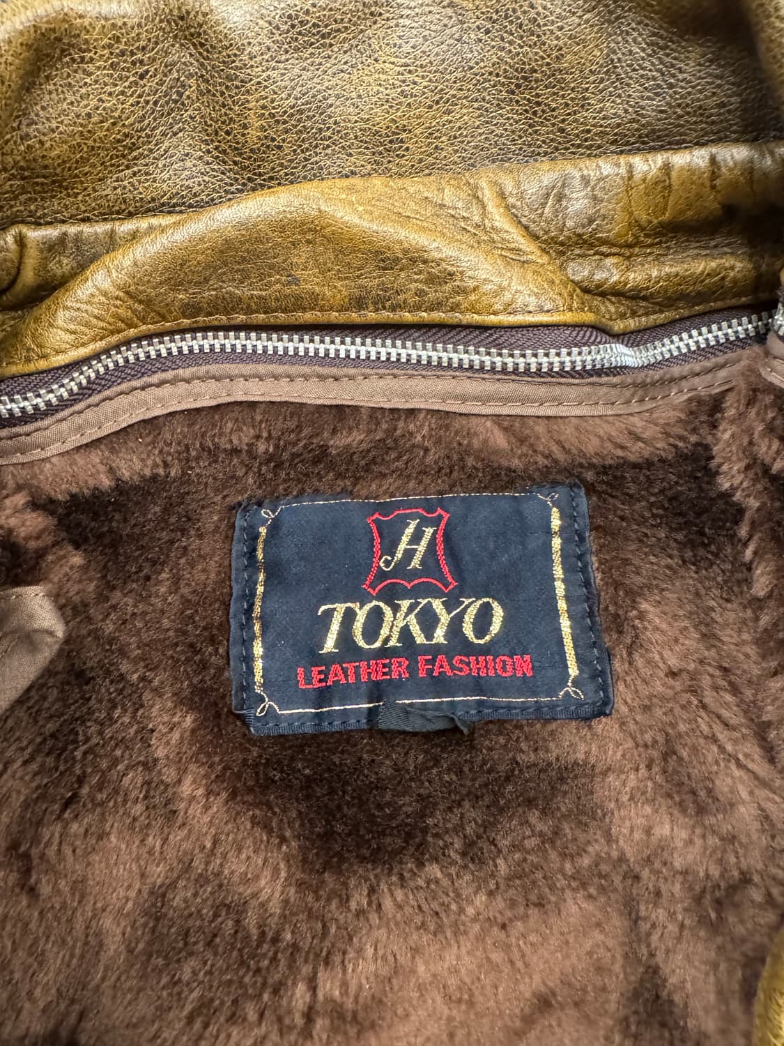 L)H Tokyo Leather 빈티지 a-2 스타일 레더 자켓 상품이미지3