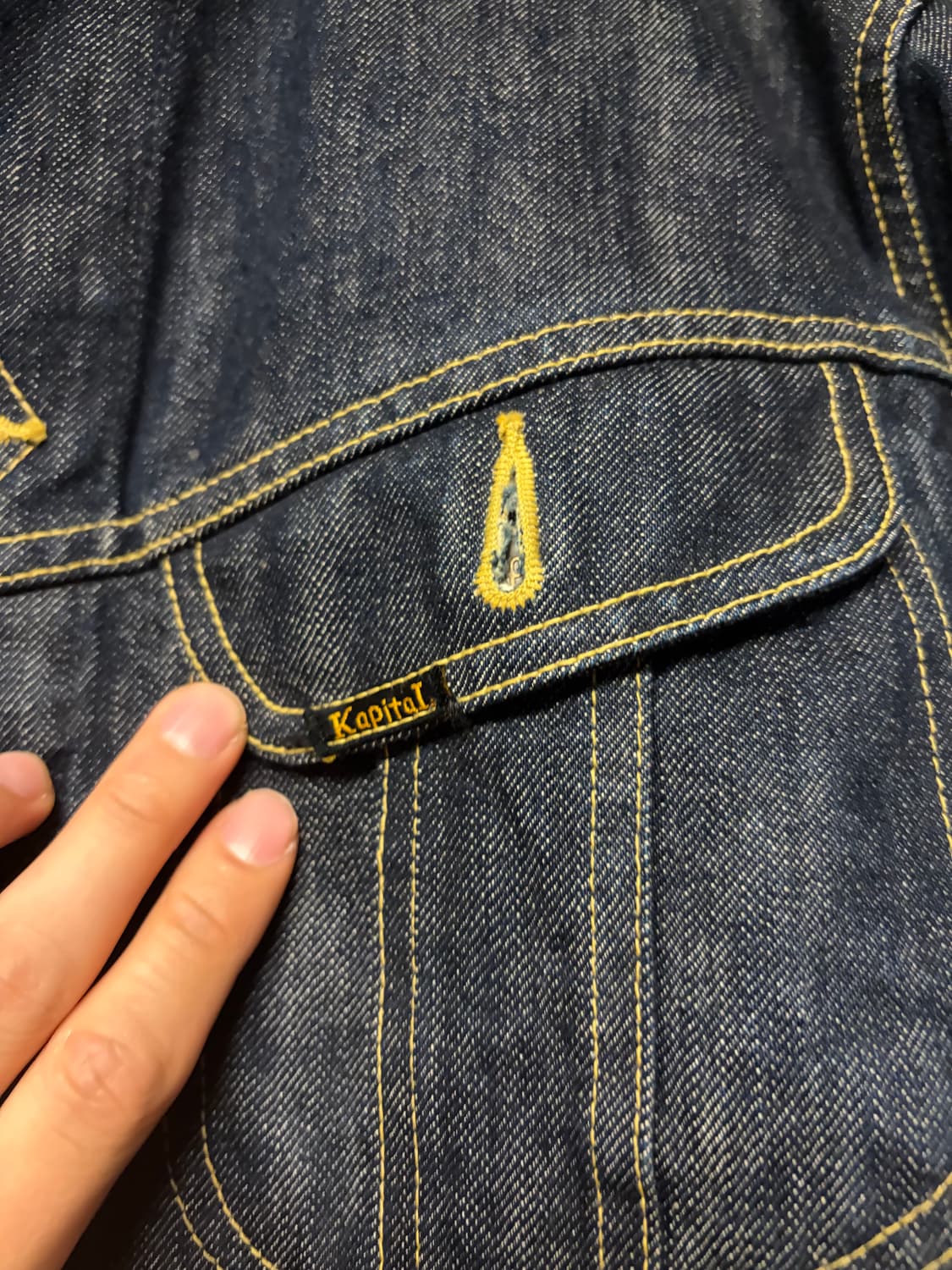 캐피탈 lee 복각 데님 트러커 44 상품이미지2