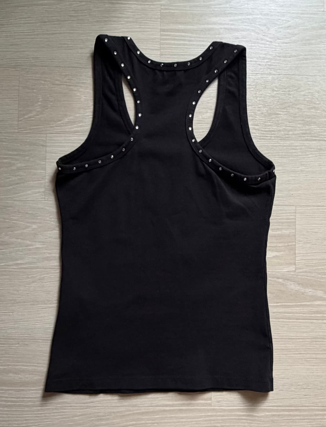 락케이크 Crystal Hotfix Sleeveless - Black 상품이미지3