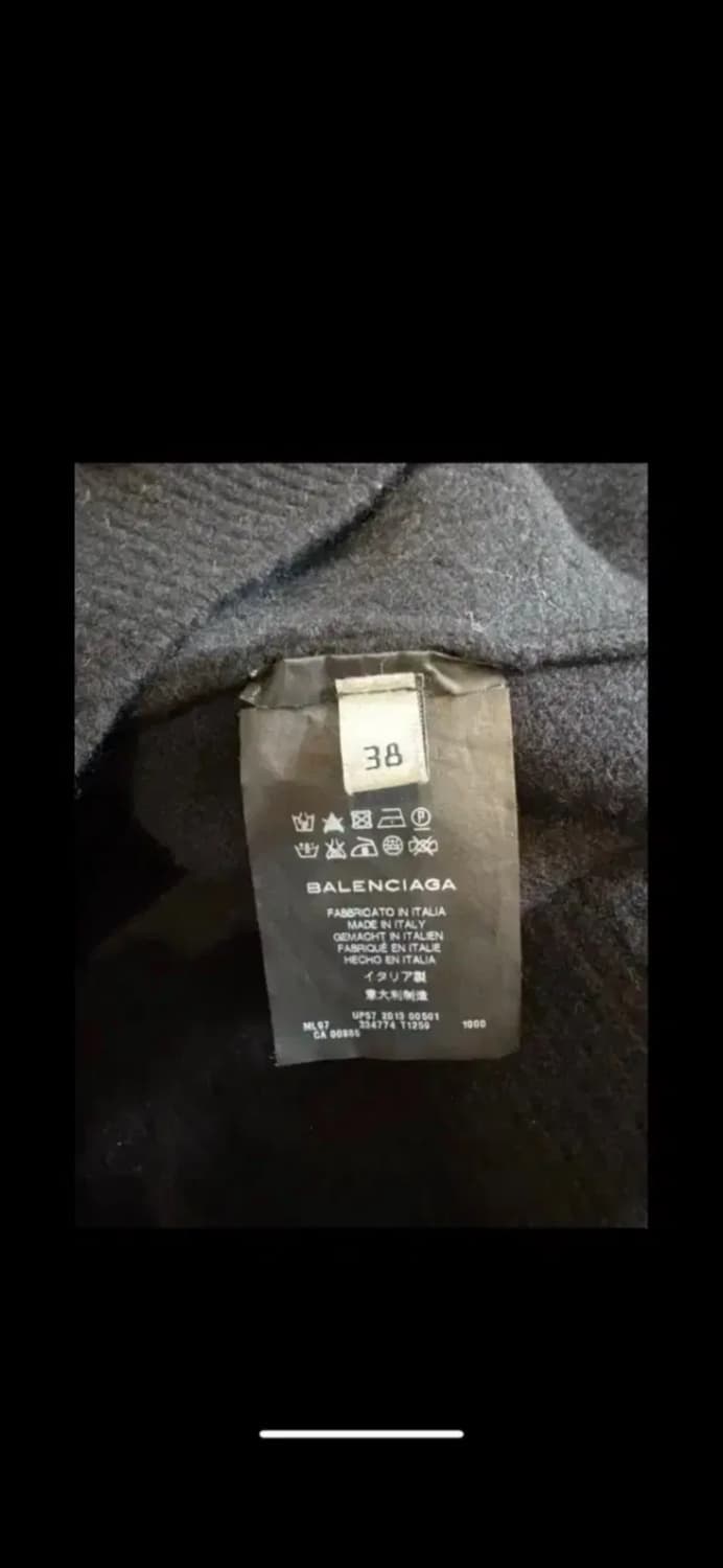 Balenciaga 발렌시아가 울 캐시미어 원피스 상품이미지3