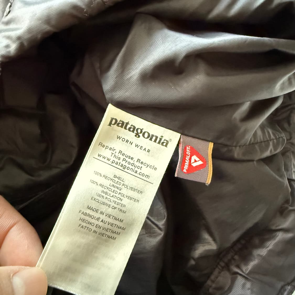 파타고니아 나노퍼프 후디 블랙  상품이미지9