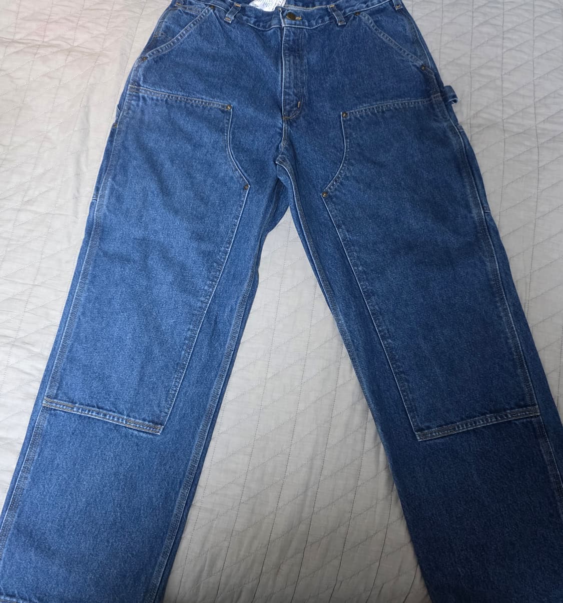 [36X32] 빈티지 칼하트 더블니 B73 DST 데님팬츠 굿컨디션B24 상품이미지1