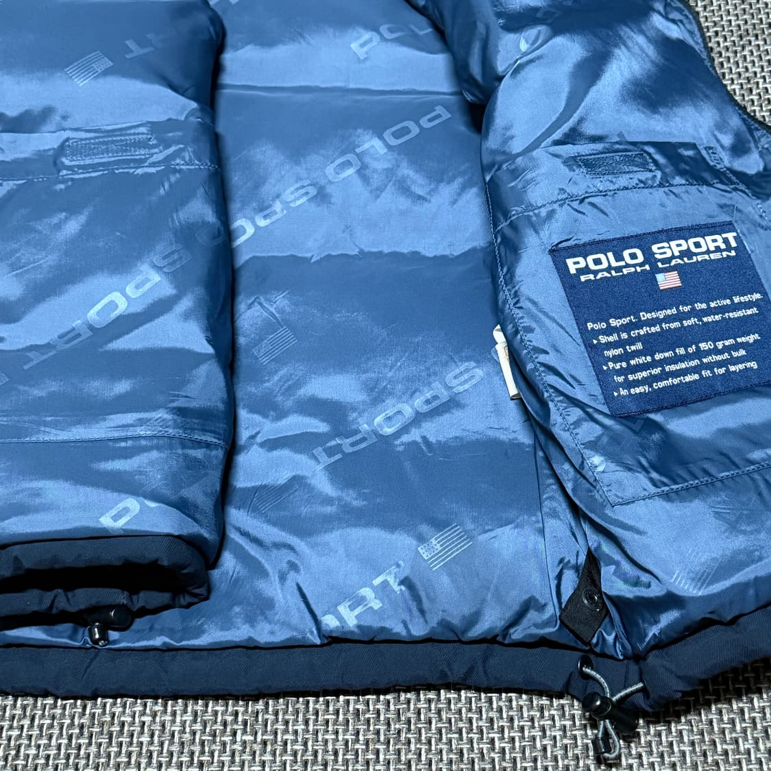 polo sports 다운 베스트 상품이미지6