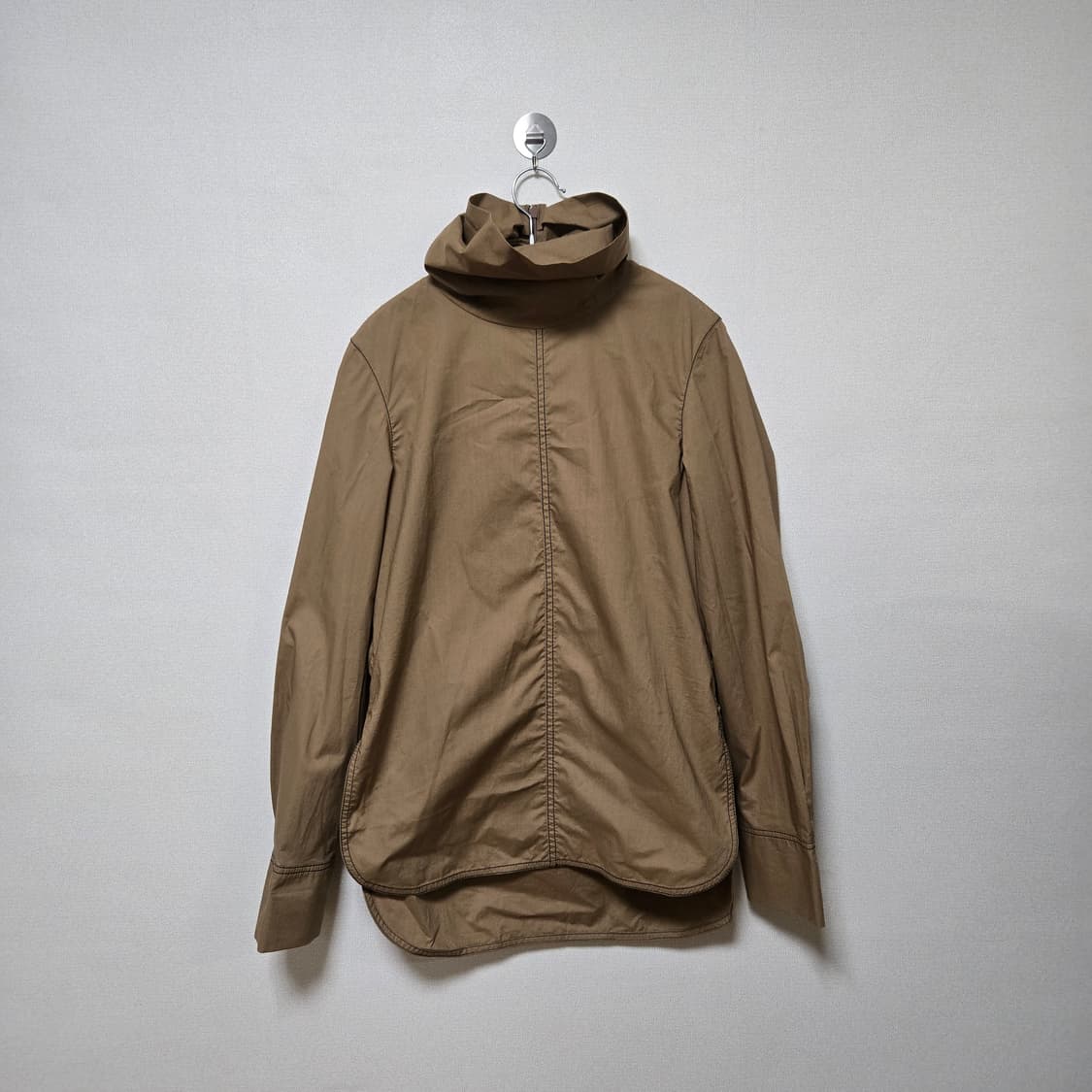 마르니 하이넥 코튼 블라우스 / 여성 블라우스 상품이미지3