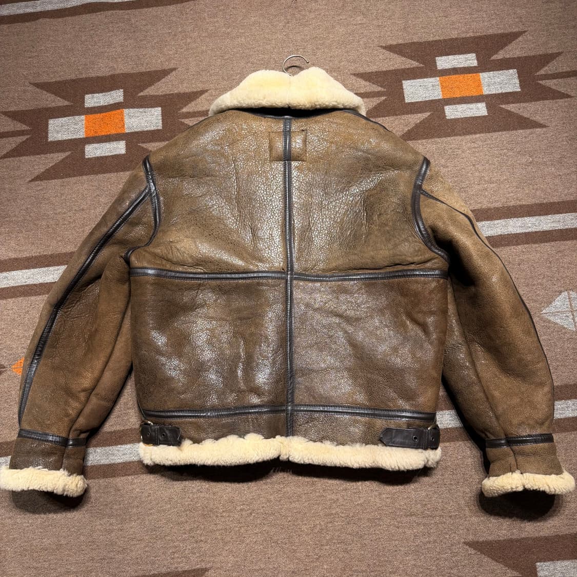 Schott 쇼트 USA type B-3 무스탕 자켓 42 100~105 상품이미지2