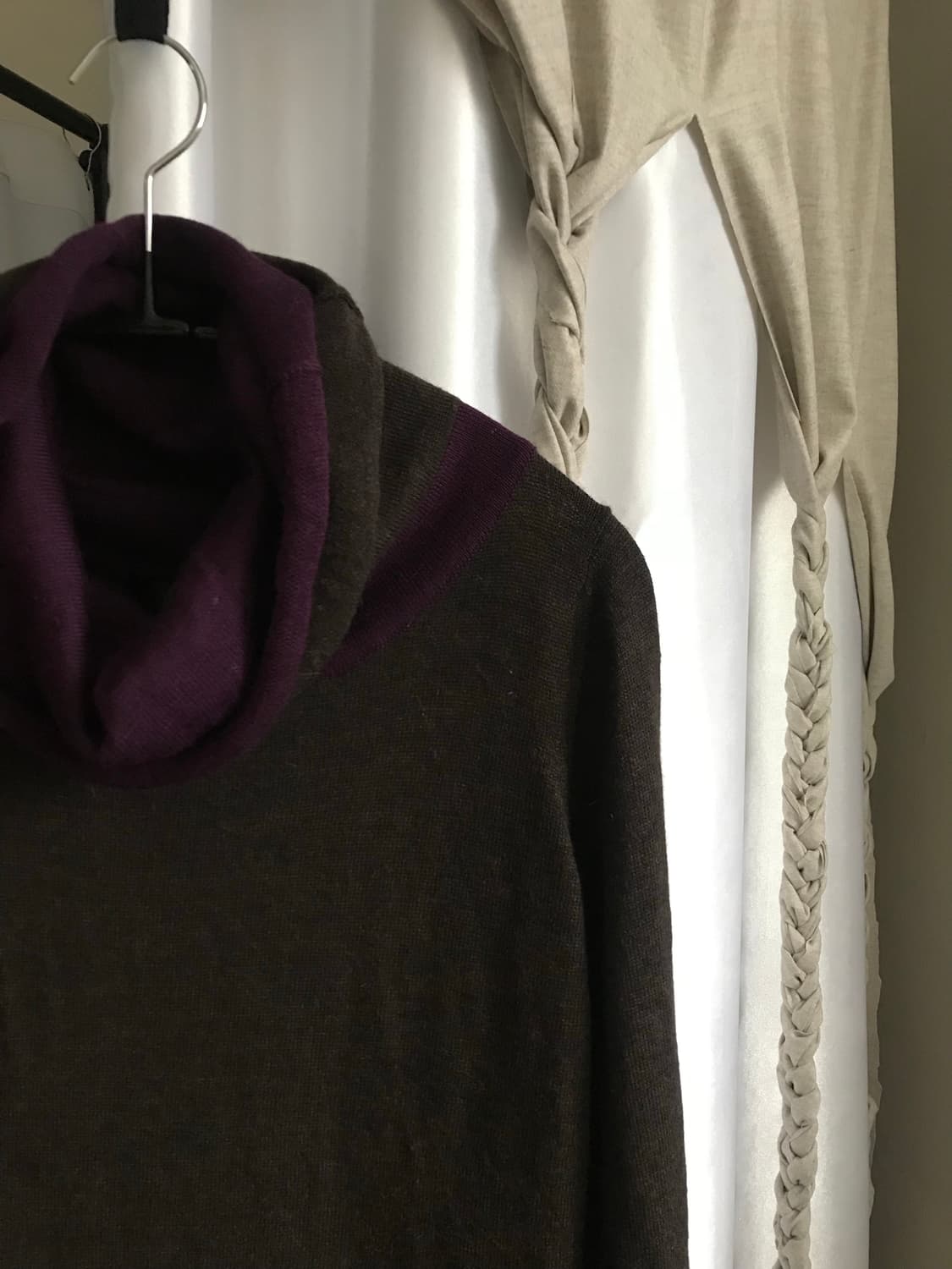 vintage turtle neck knit one-piece 상품이미지7