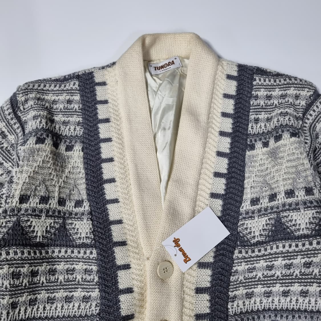 캐나다 코위찬 니트 가디건  상품이미지4