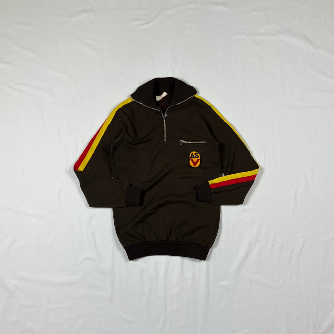 70‘s 독일 밀리터리 하프집업 져지 트랙자켓 상품이미지1