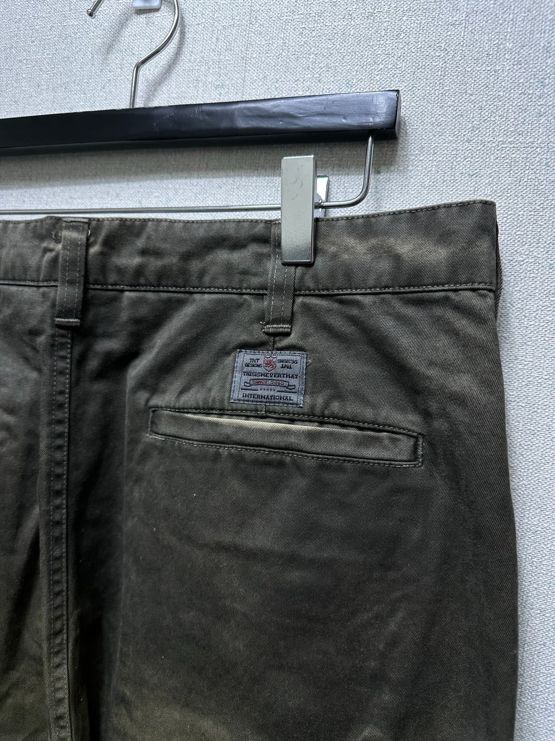디스이즈네버댓 Crazy Work Pant Black/Slate 타이다이 상품이미지7