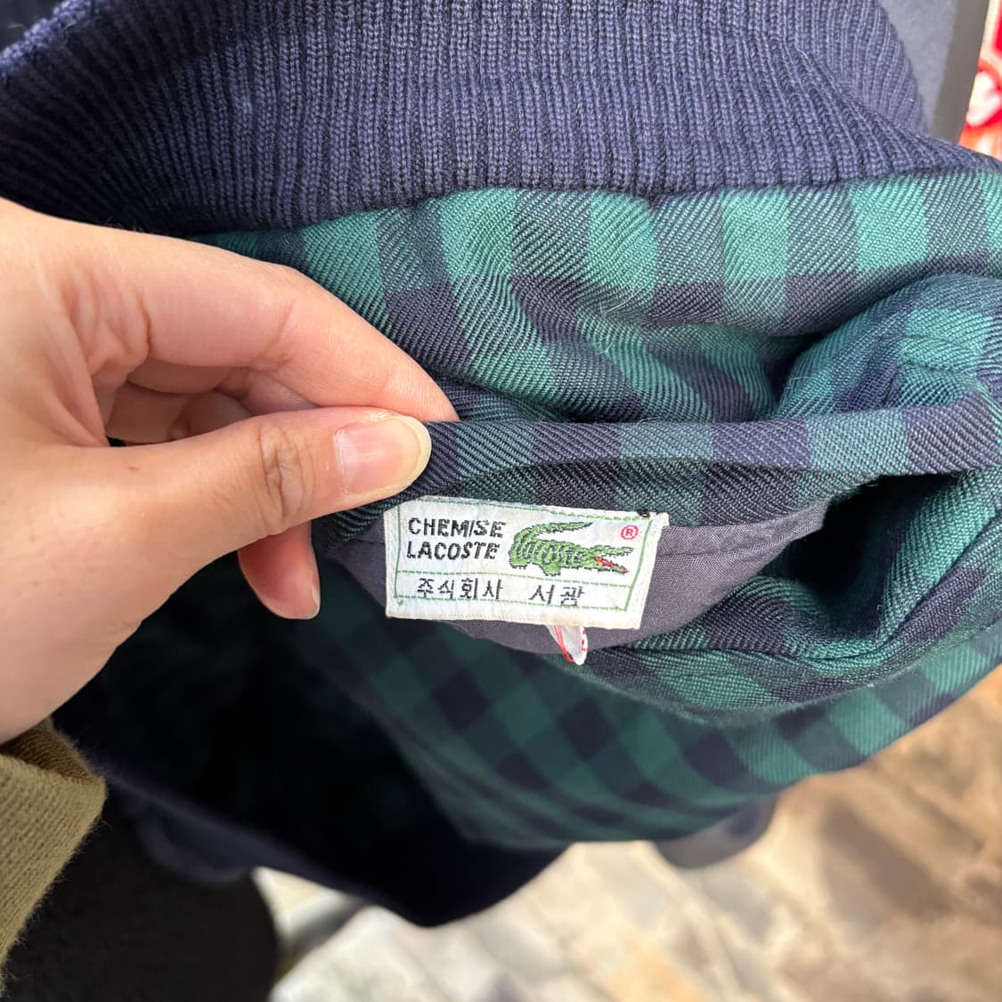 Lacoste 라코스테 리버시블 양면 자켓 상품이미지4