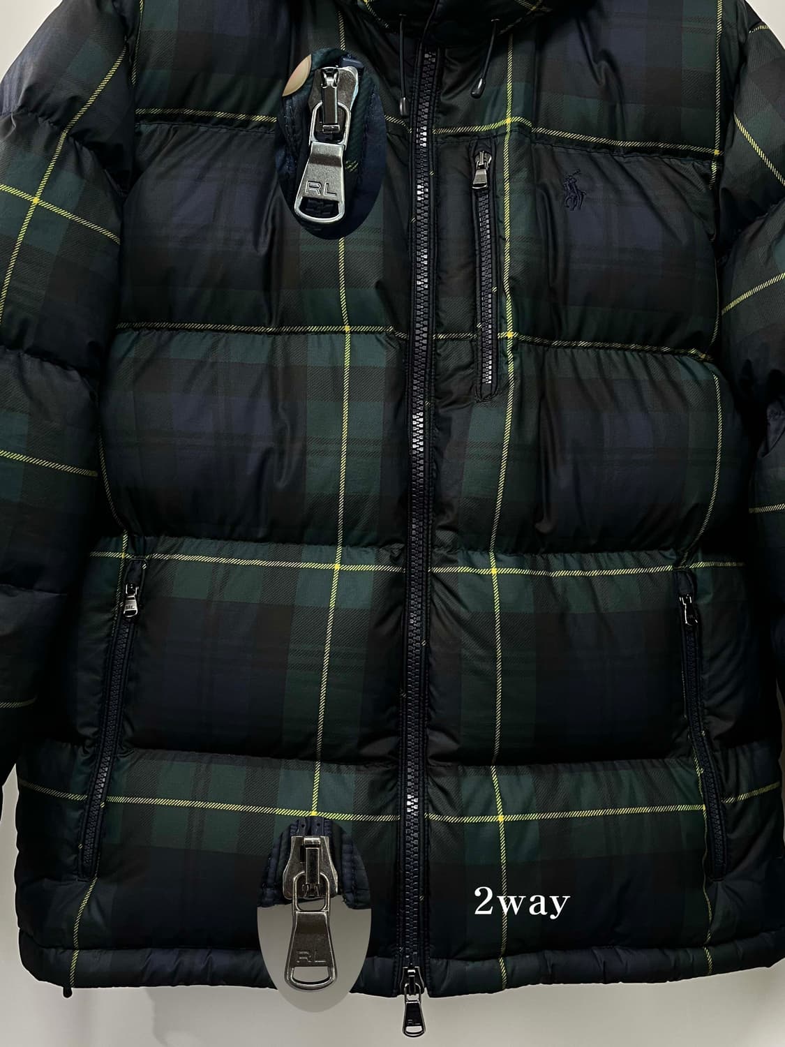 폴로 랄프로렌 블랙와치 콜드웨더 필파워 헤비다운 푸터 패딩자켓 상품이미지5