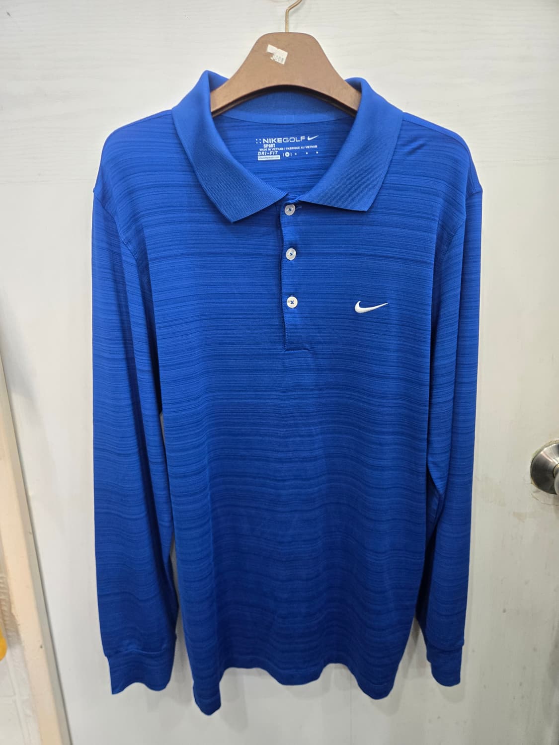 M,95 )) NIKE golf 나이키 골프 드라이핏 카라 긴팔티셔츠! 상품이미지1