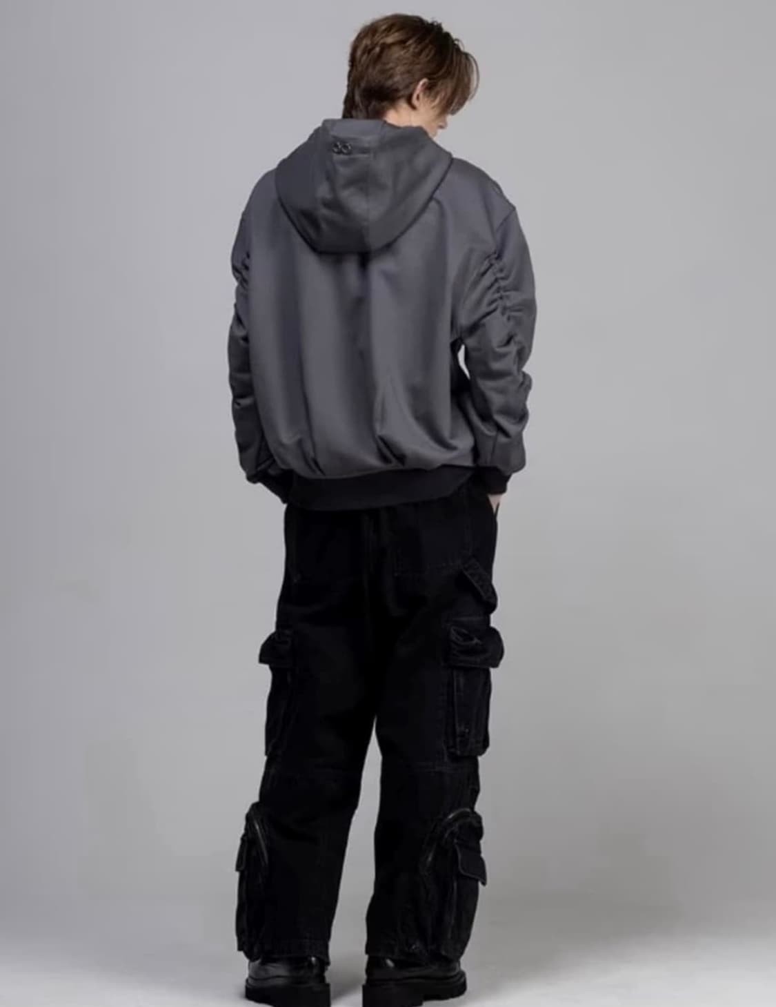 송지오옴므 셔링 후드 판매 상품이미지8