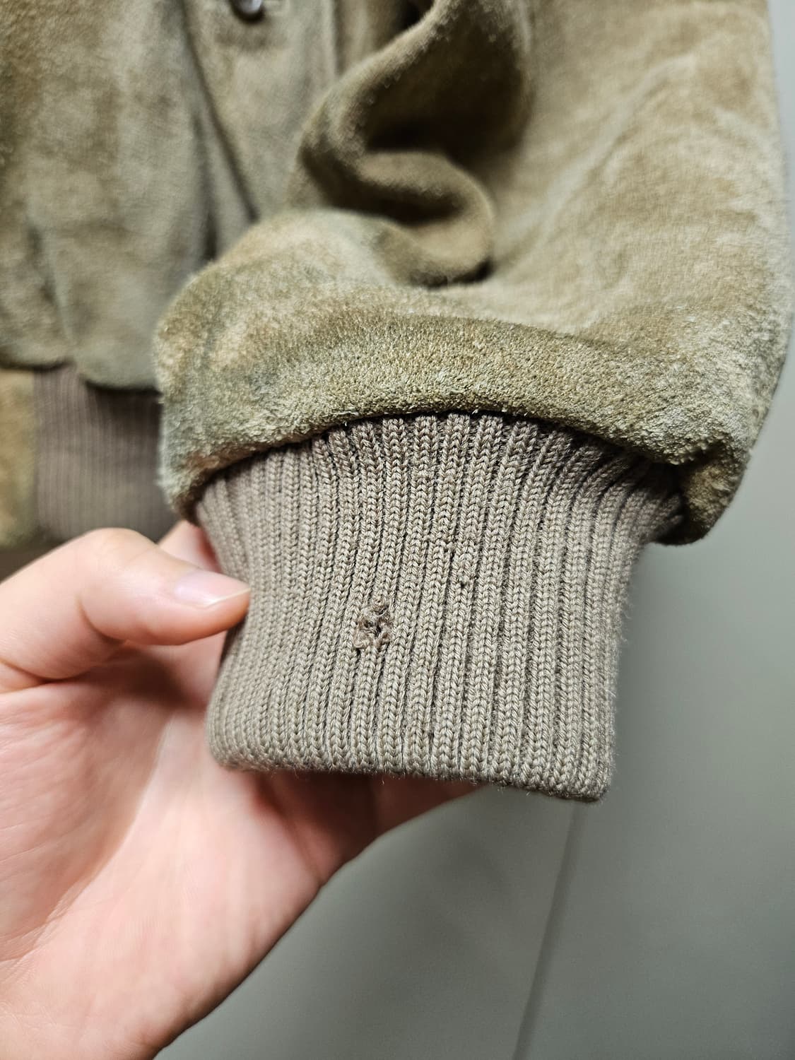 폴로 랄프로렌 90's 스웨이드 해링턴 자켓(M) 상품이미지5