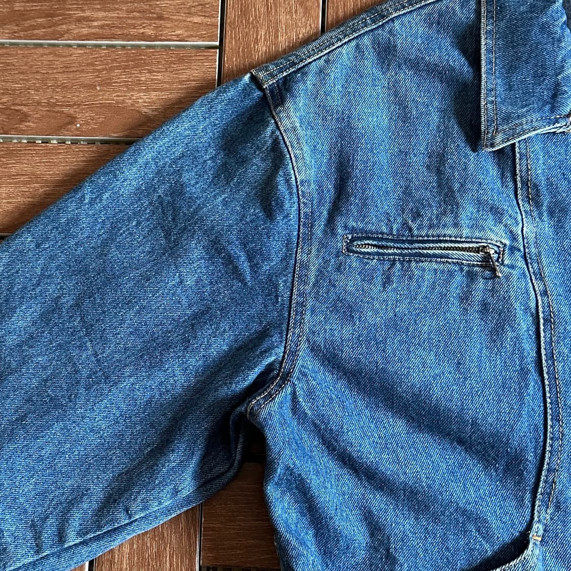 80‘s Jean’s West Italy work denim jacket 상품이미지3