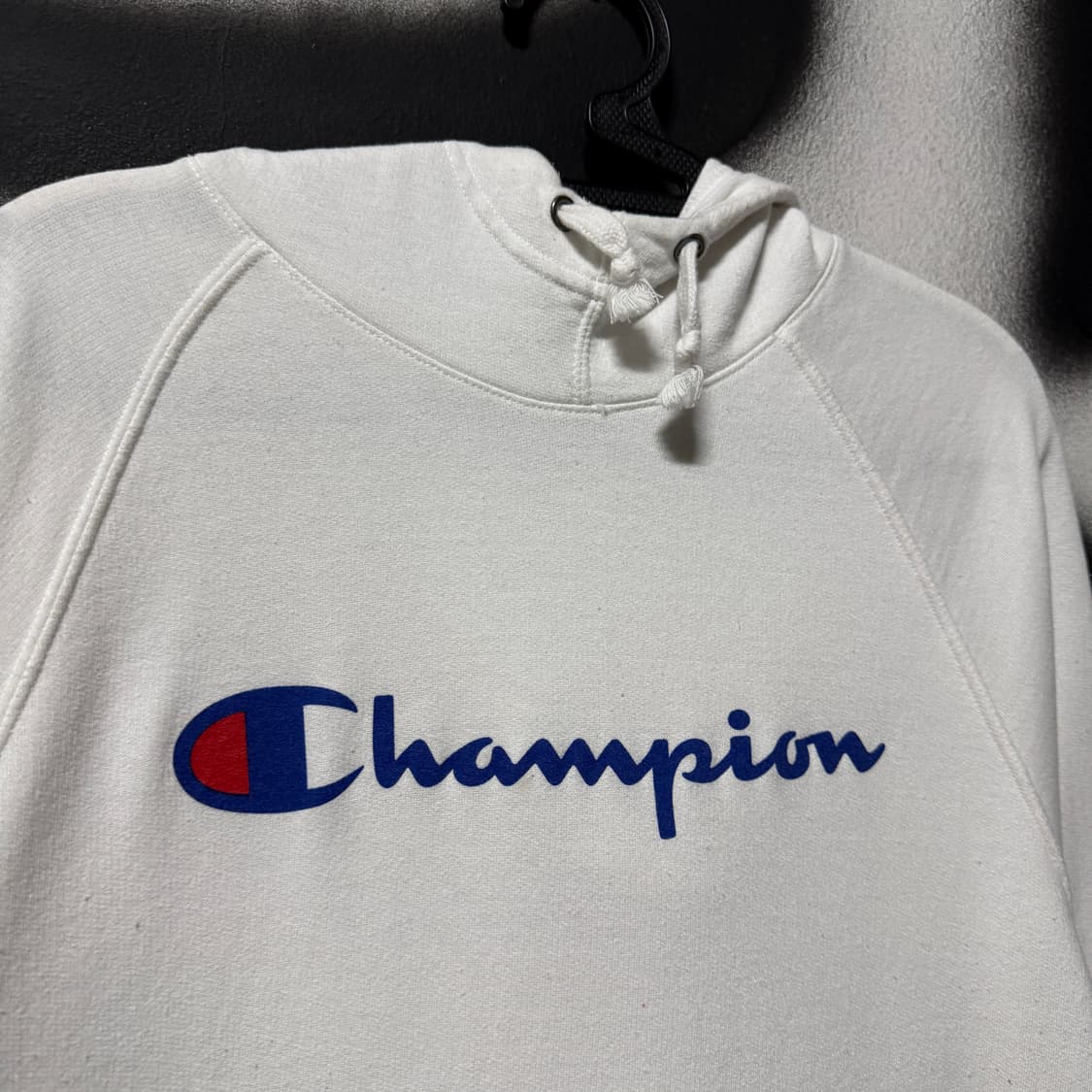챔피온 빅사이즈 로고 프린팅 하이넥 긴팔 후드 티셔츠 상품이미지3