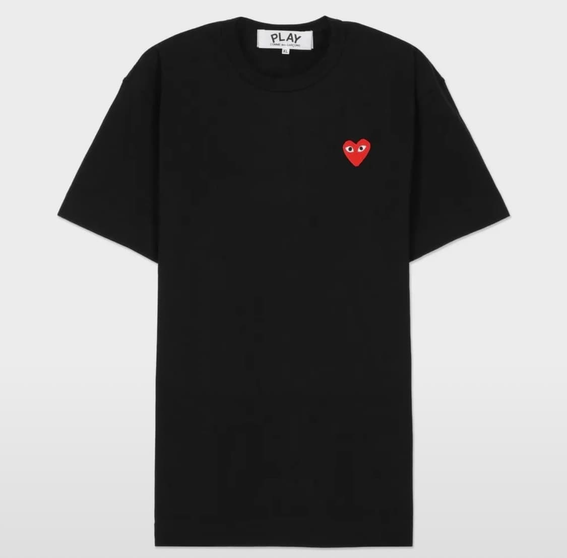 꼼데가르송 레드 하트 반팔티 상품이미지1