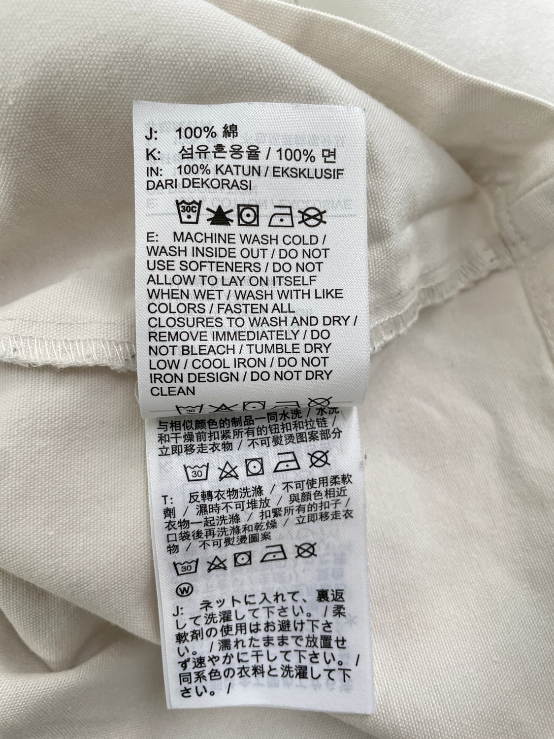 나이키 레드 스우시 자수 코튼 반집업 반팔 셔츠 상품이미지8
