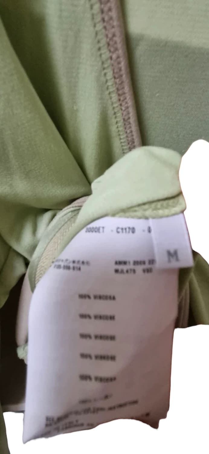 Miu miu 비스코스 라임 집업 가디건 상품이미지2