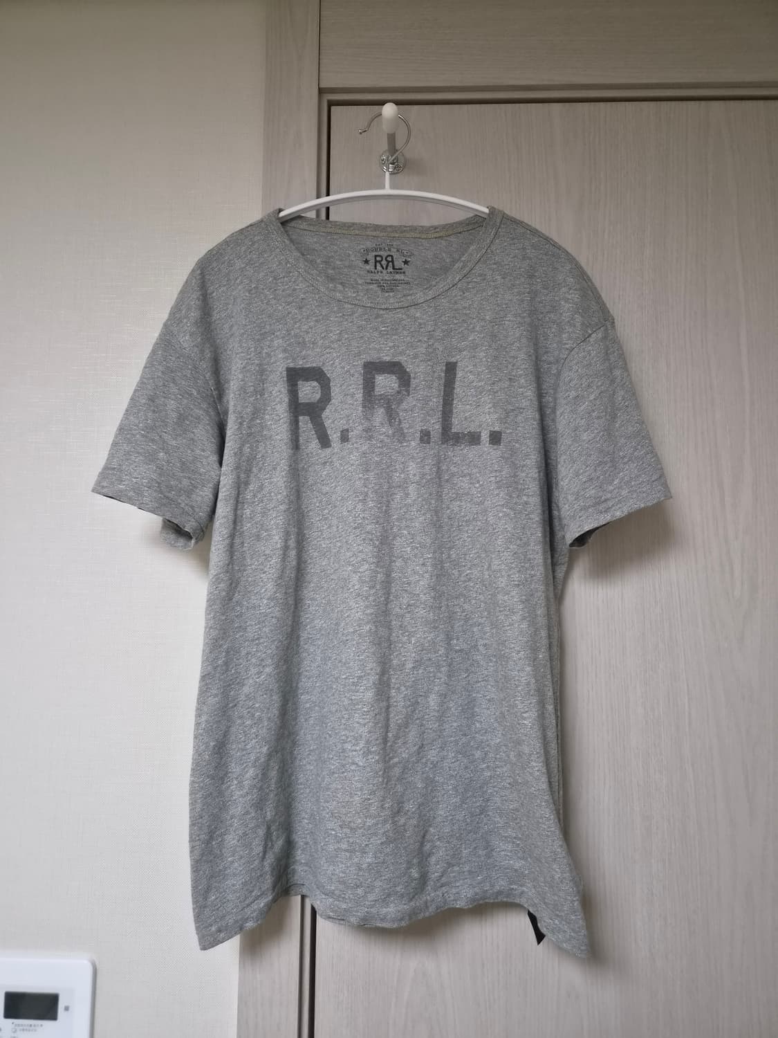 더블알엘 RRL 그라데이션 로고 티셔츠 상품이미지3