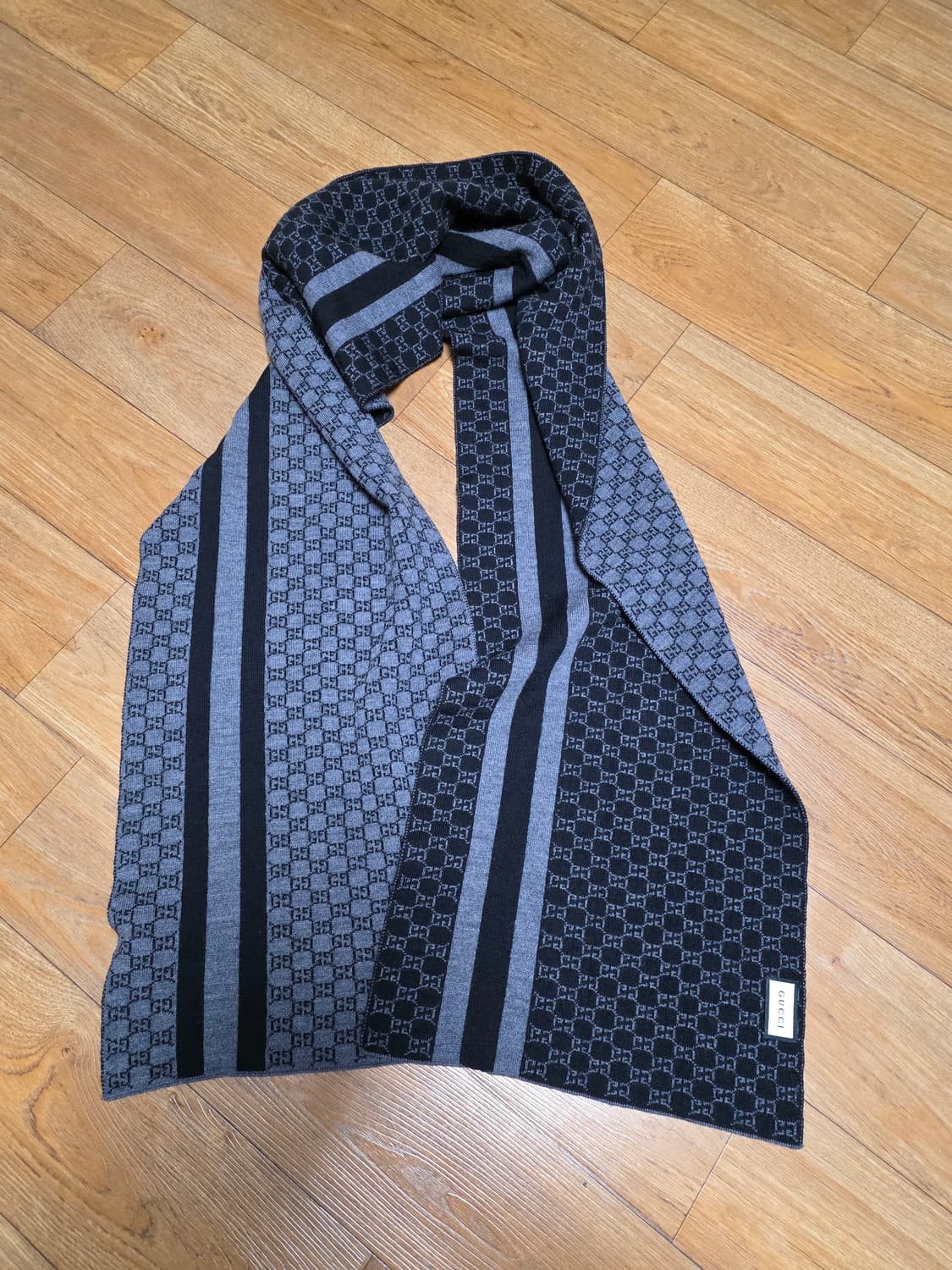 구찌 양면 울 머플러 상품이미지1