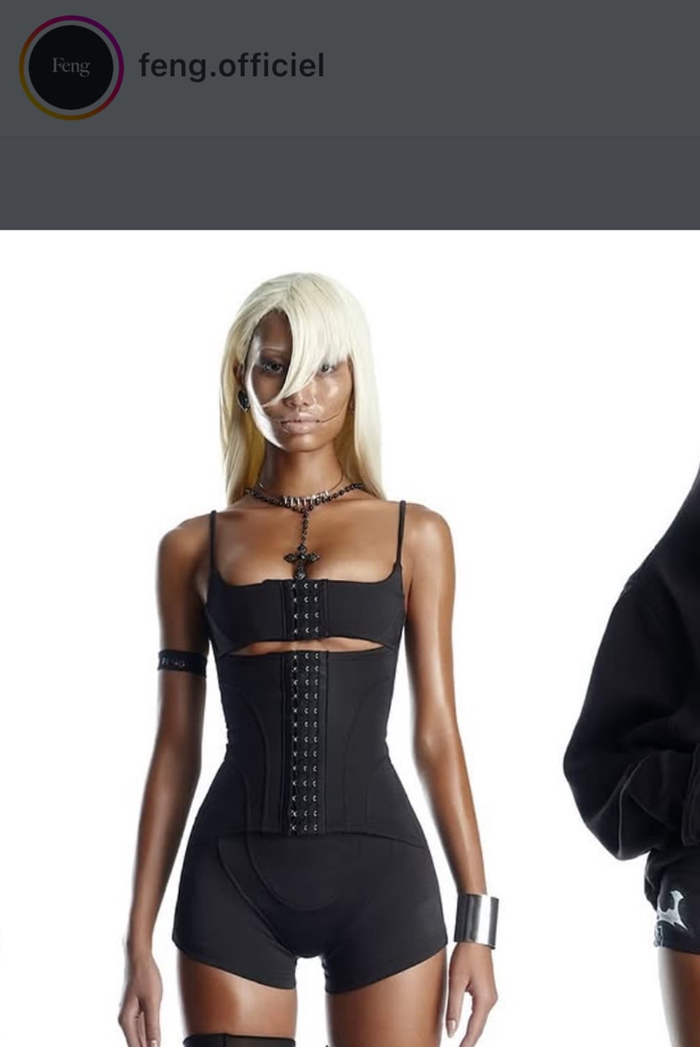 Feng System Gen Black Playsuit L 상품이미지1