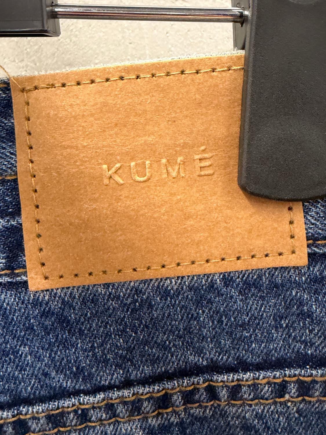 KUME Studio 와이드 데님 팬츠 M 상품이미지5