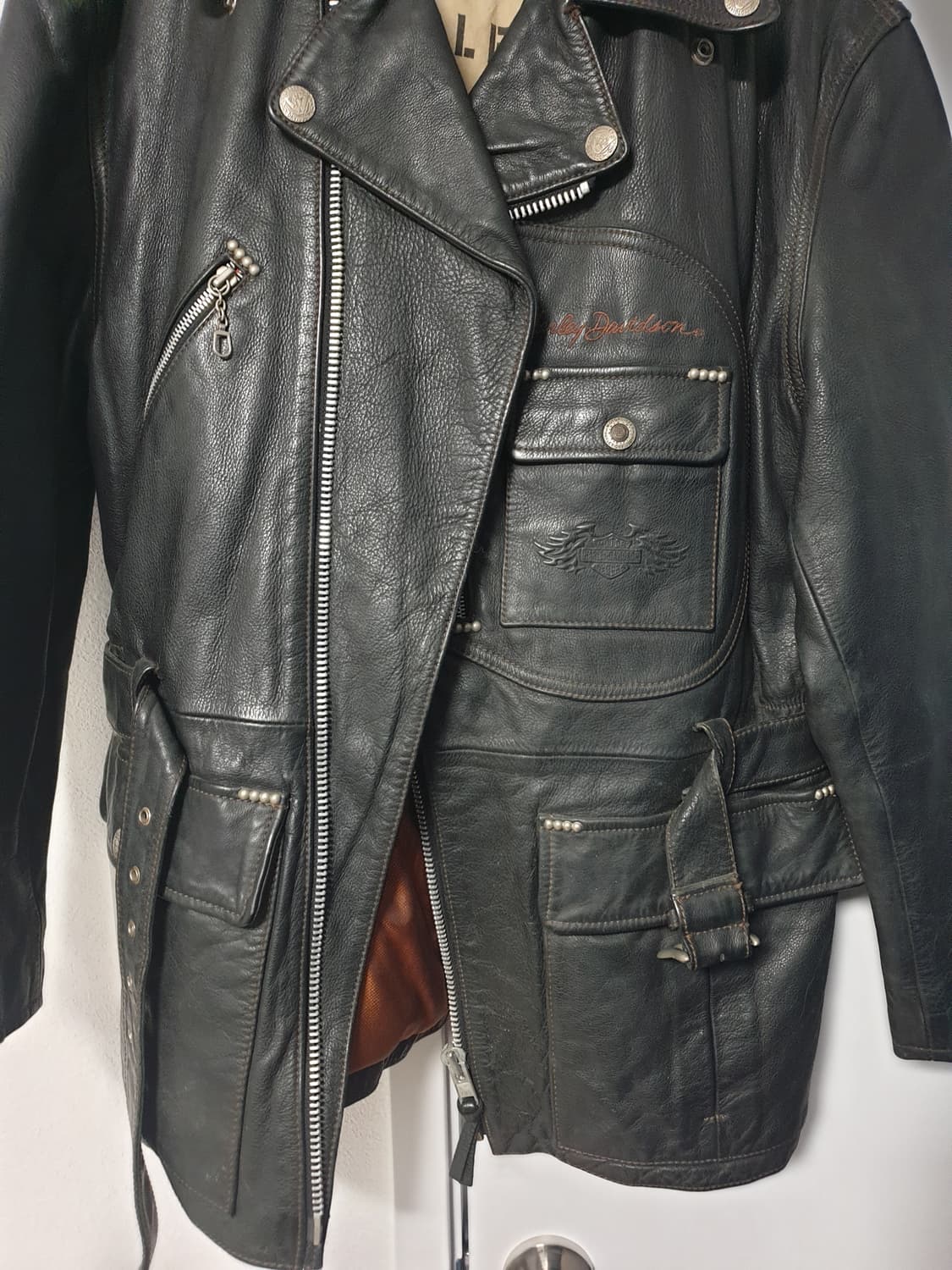 할리데이비슨 하프코트 자켓 XL size 상품이미지5