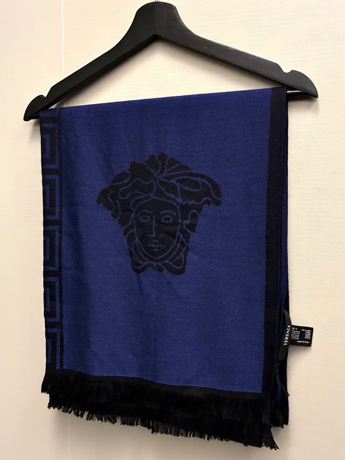 VERSACE 베르사체 자카드 메두사 리버시블 울 머플러 목도리 상품이미지1