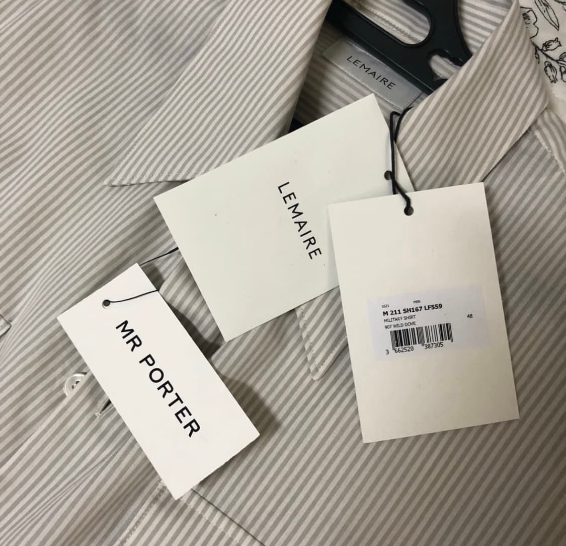 르메르 밀리터리 셔츠 48 새상품 상품이미지1