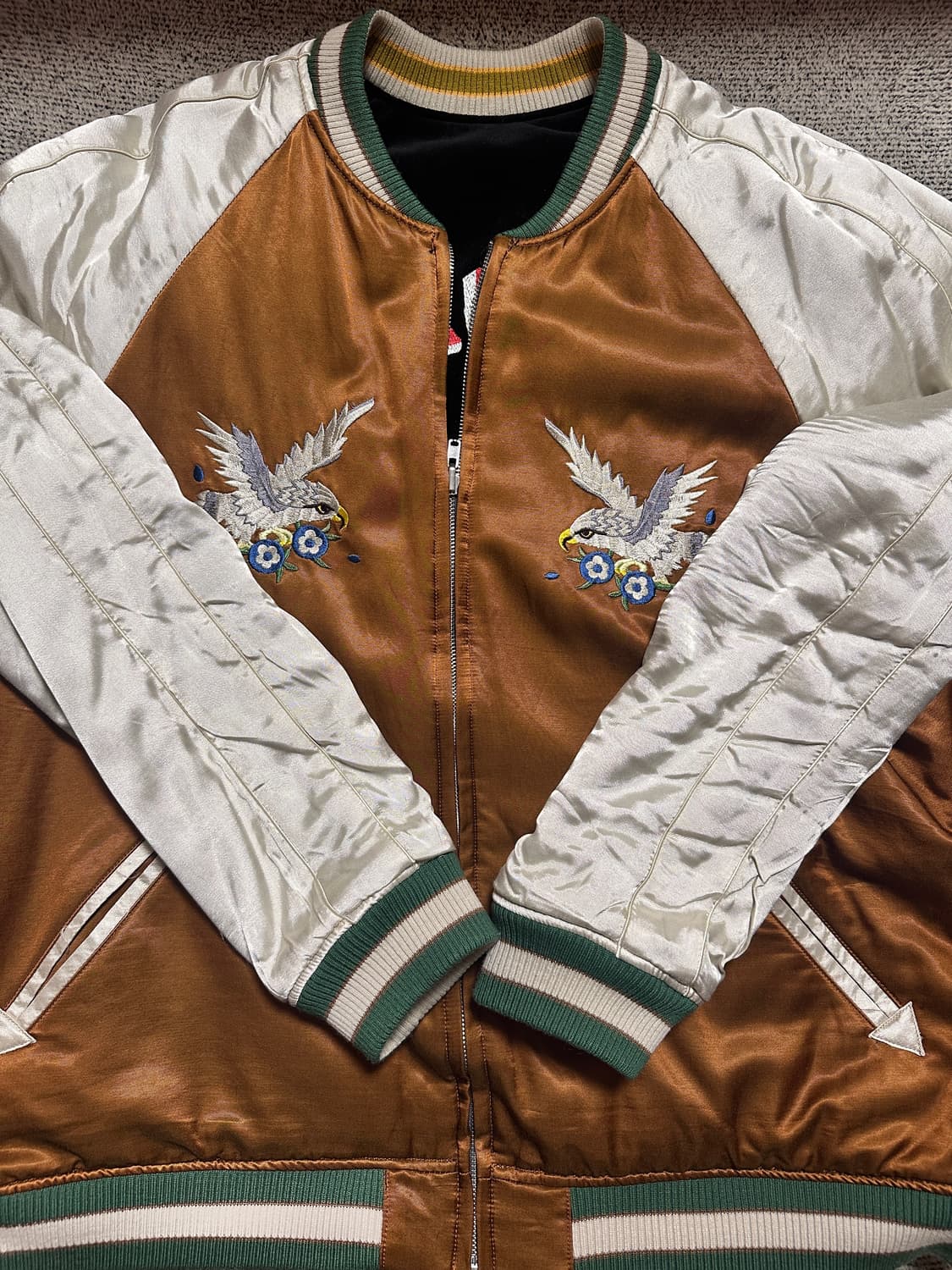 반디더핑크 리버시블 스카잔 자켓 상품이미지2