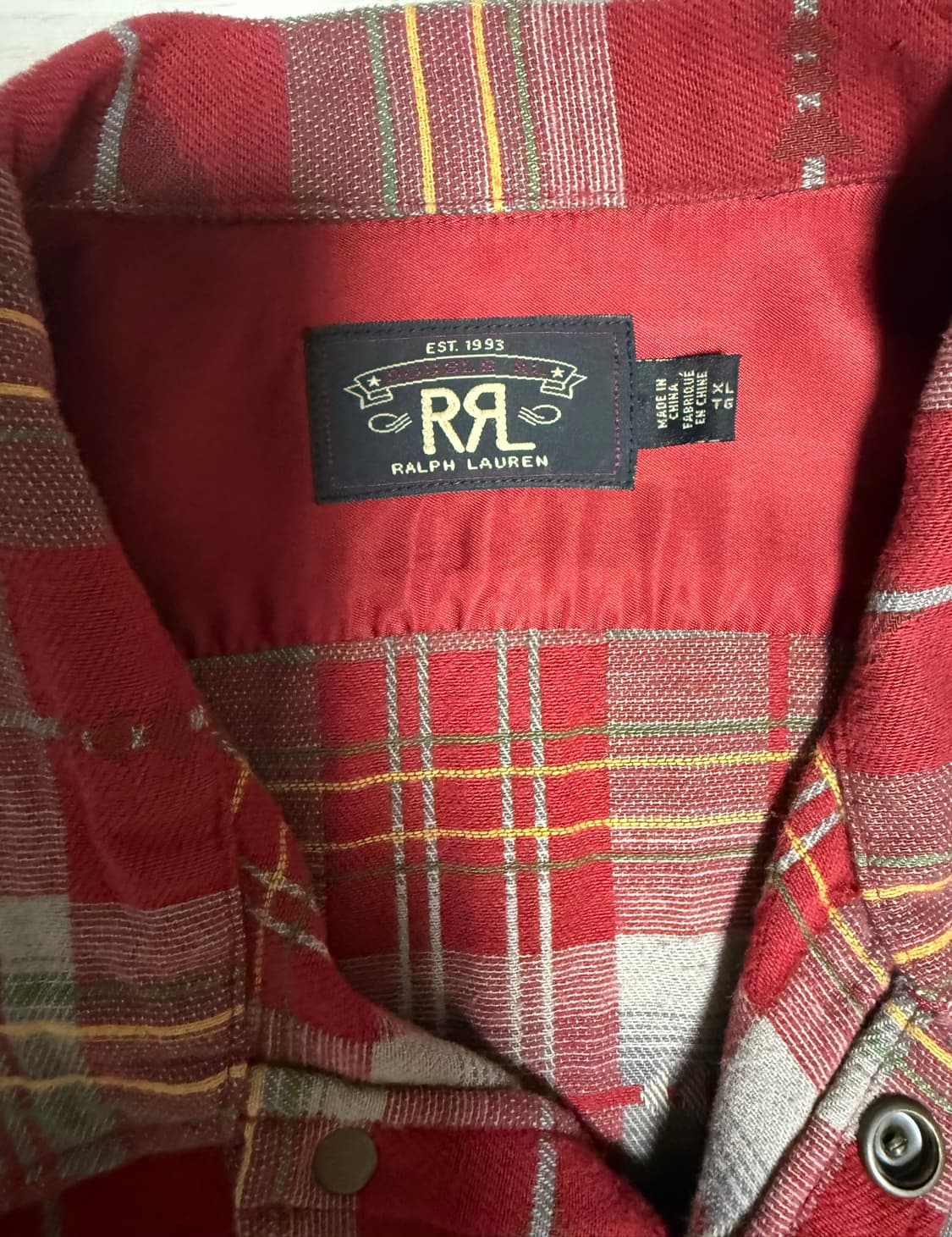 RRL 더블알엘 아즈텍 패턴 셔츠형자켓 XL 상품이미지2