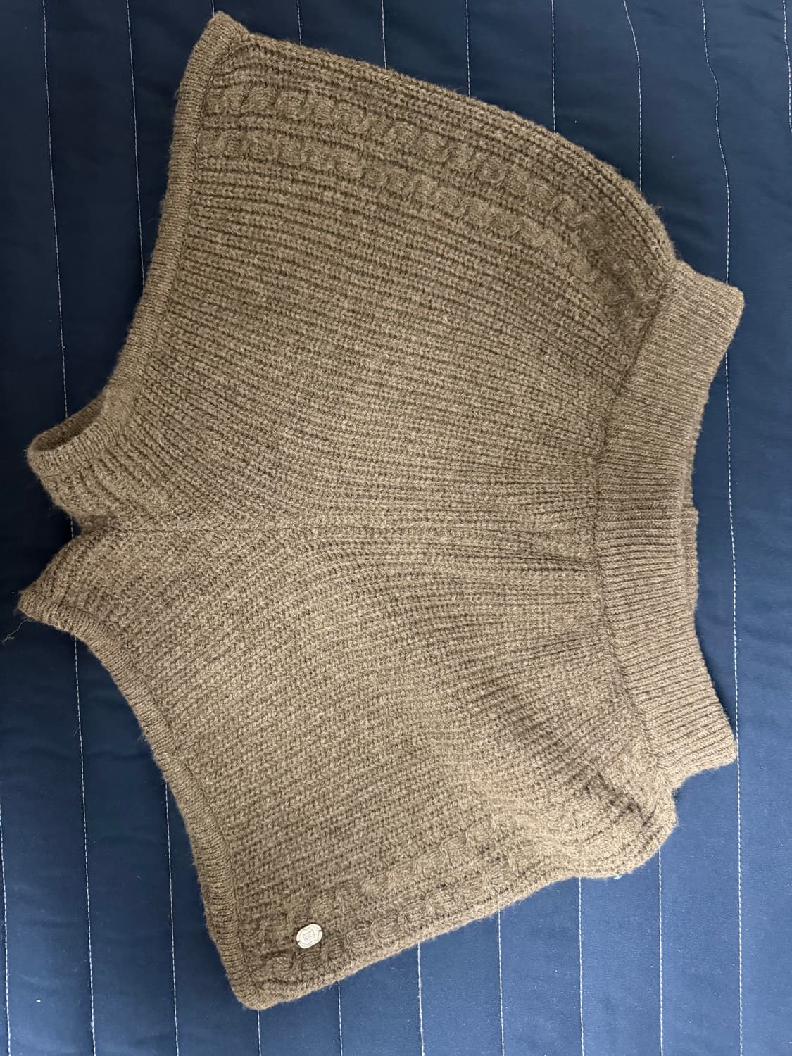 썸웨어버터 니트 반바지 상품이미지1