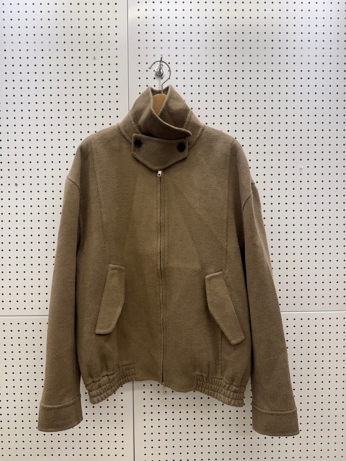 빈티지 베이지 투웨이 미니멀 자켓 U654 상품이미지3