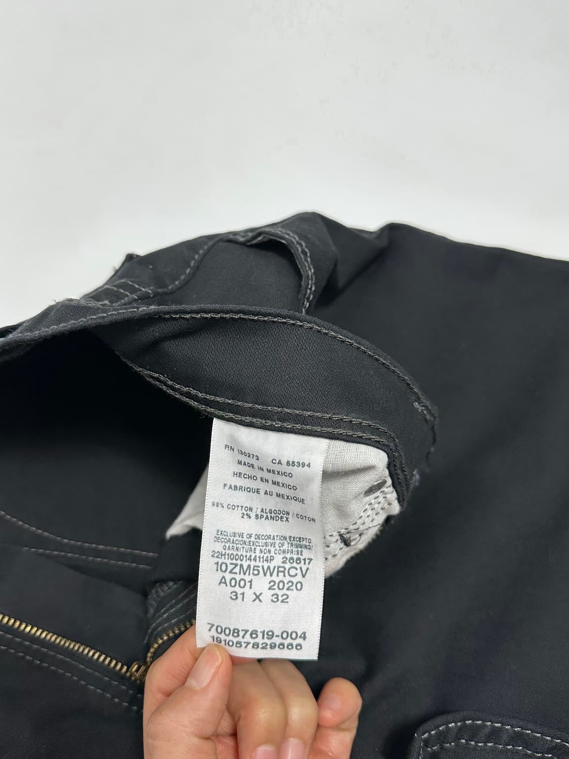 랭글러 wrangler 코튼 블렌디드 스트레이트 팬츠 상품이미지7