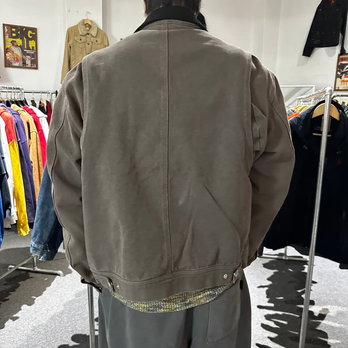 트릴리온 버클 코튼 워크 자켓 새상품 상품이미지9